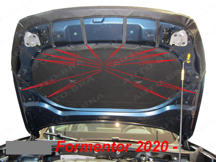 Auto-Bra AB3-00591 kompatibel mit Cupra Formentor Bj. ab 2020 Haubenbra Steinschlagschutz Tuning Bon