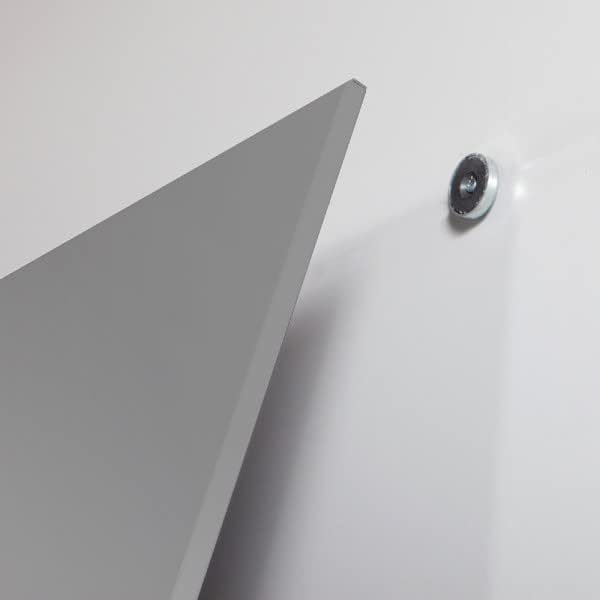 Rocada | Weisses magnetisches Whiteboard 55 x 75 cm | Rahmenloses magnetisches Whiteboard | Leicht a