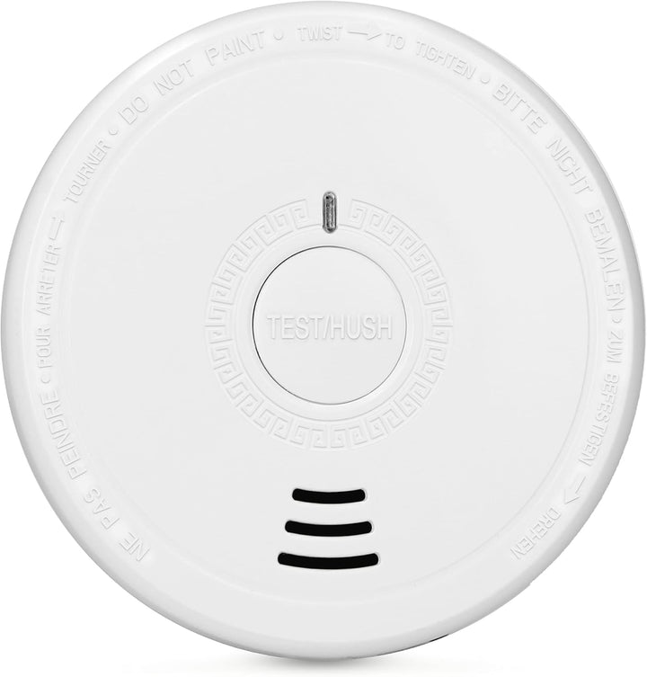 Alecto SA20 Rauchmelder - mit Time-Out Taste - Test und Reset Taste - Alarm >85-10 Jahre Sensor Lauf