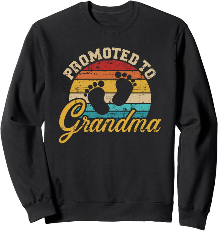 Oma Spruch befördert vintage Sweatshirt