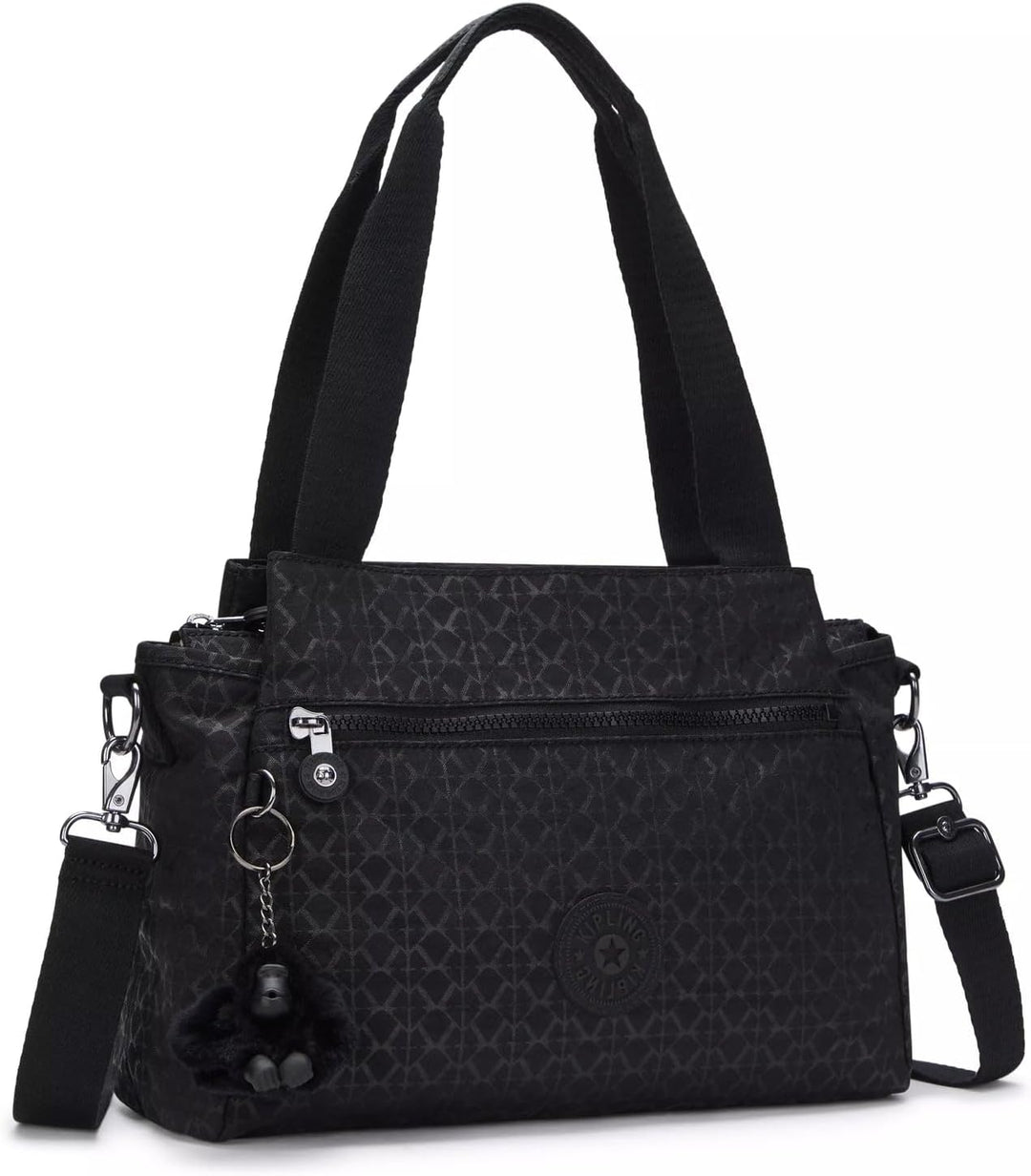 Kipling Elysia bedruckte Umhängetasche Signature Emb, Signature Emb