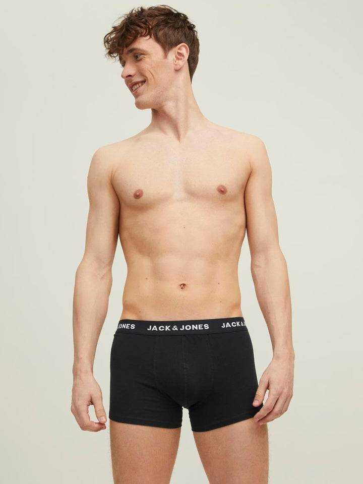 JACK & JONES JACHUEY Trunks 7 Pack NOOS M 7er Pack (Color Mix - Black), M 7er Pack (Color Mix - Blac
