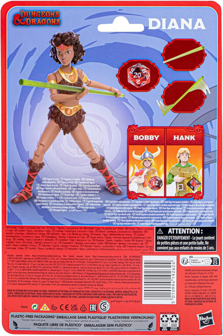 Dungeons &amp; Dragons Cartoon Classics, 15 cm D&amp;D Diana Akrobat, DIANA