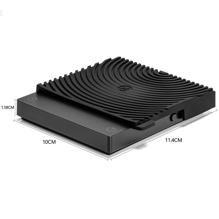 TIMEMORE Black Mirror Basic mini Kaffeewaage Elektronische Ultradünn und Leicht Espressowaage Mit Wa