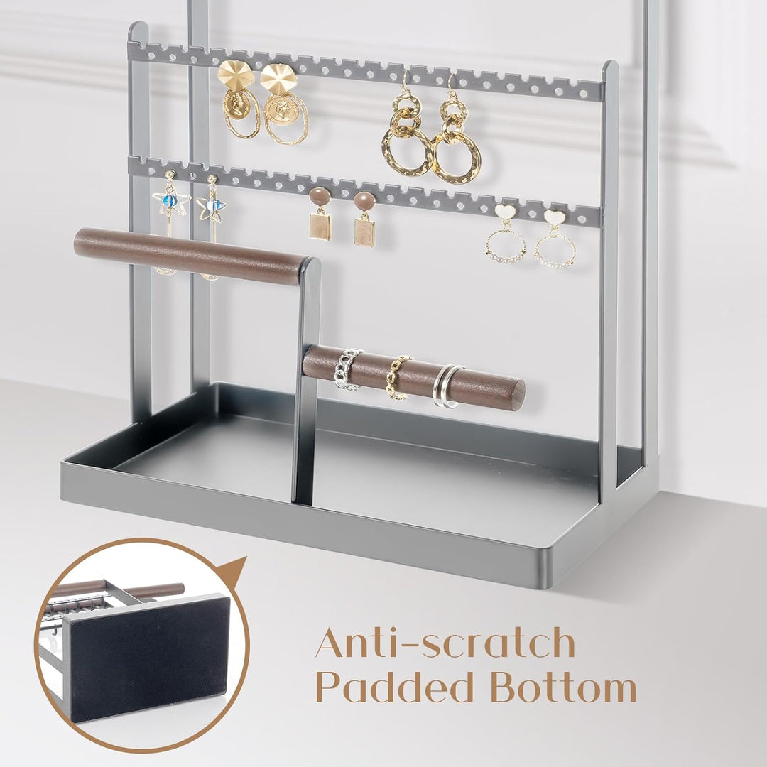 ProCase Schmuckständer Schmuckhalter für Ohrring Ohrstecker Ketten Schmuck Organizer Jewelry Ständer