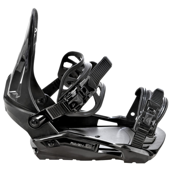 RAVEN Snowboard Bindung s200 oder s230 M/L (40-47) s230 Black, M/L (40-47) s230 Black