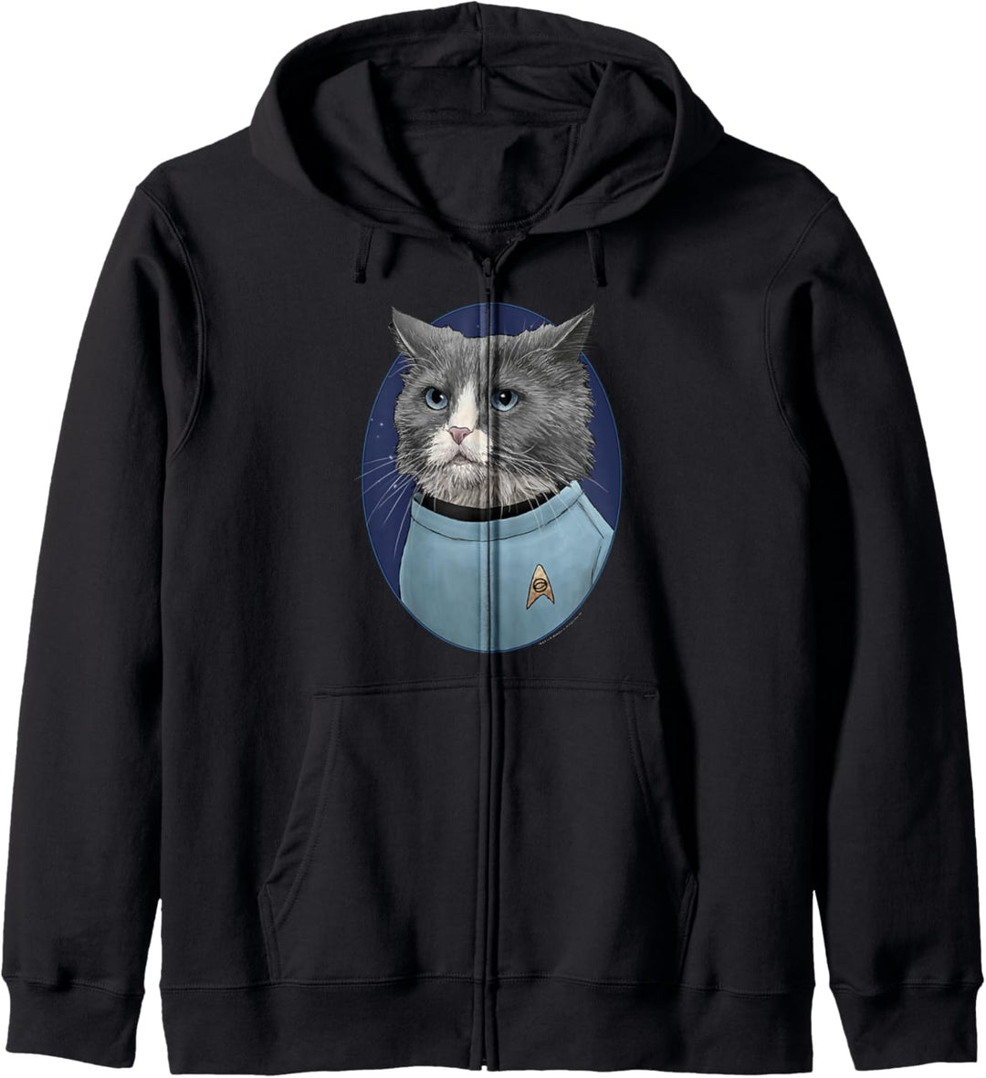 Star Trek: The Original Series Leonard McCoy Cat Portrait Kapuzenjacke
