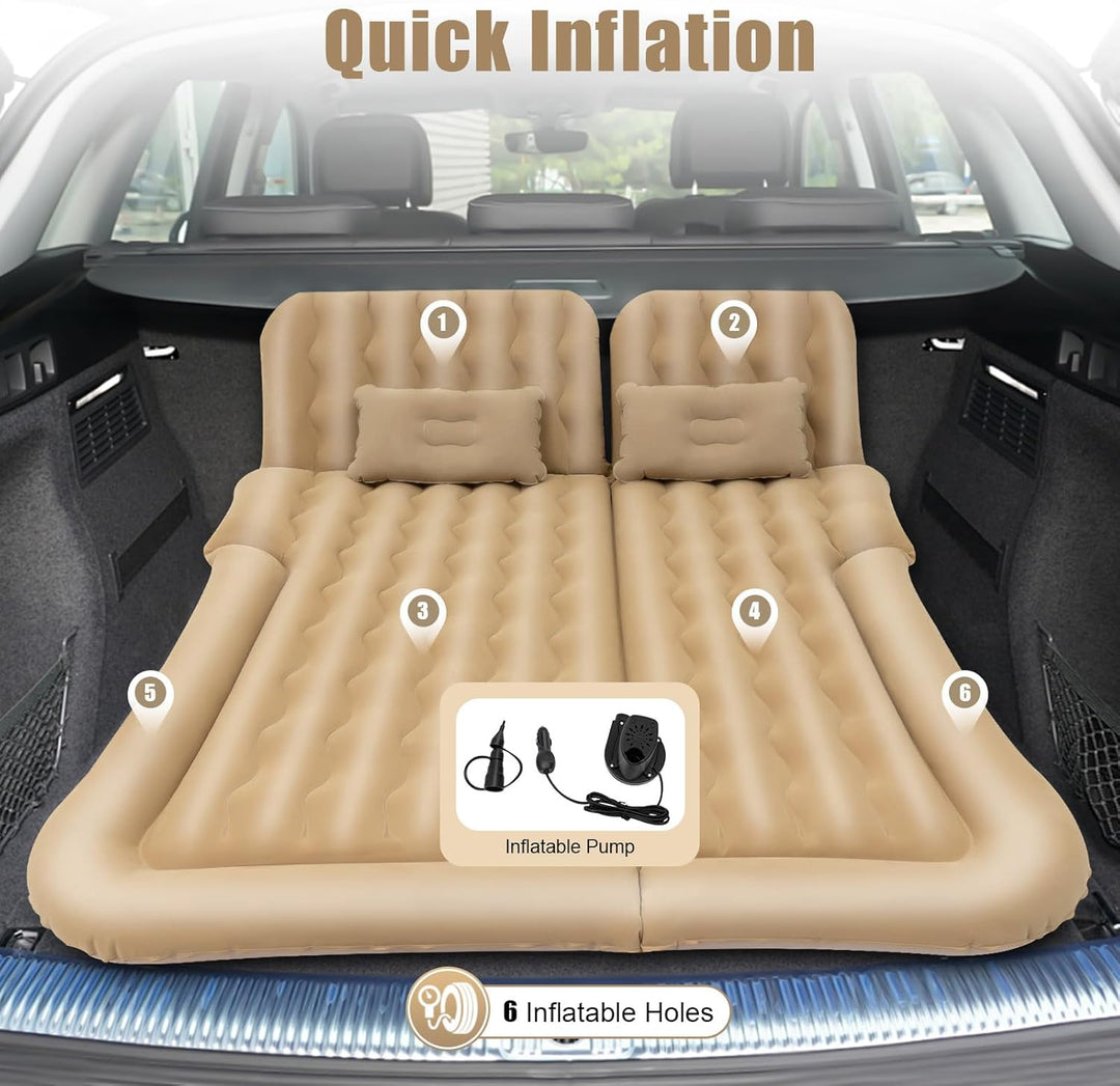 Auto Luftmatratze SUV aufblasbare Bett aufblasbare Camping Bett Combo Portable Bett, abnehmbare aufb