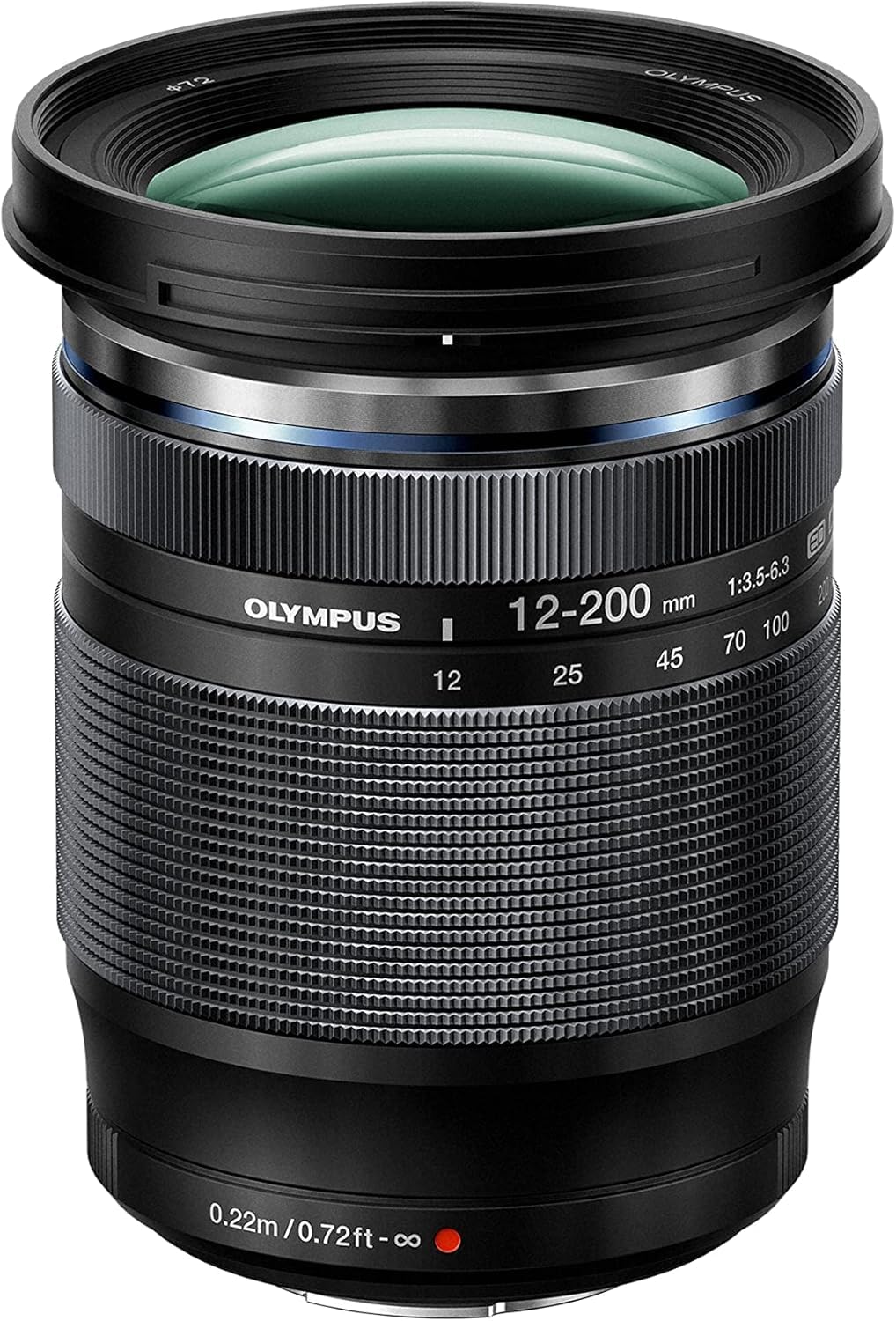 Olympus M.Zuiko Digital ED 12-200mm F3.5-6.3 Objektiv, Universalzoom, geeignet für alle MFT-Kameras