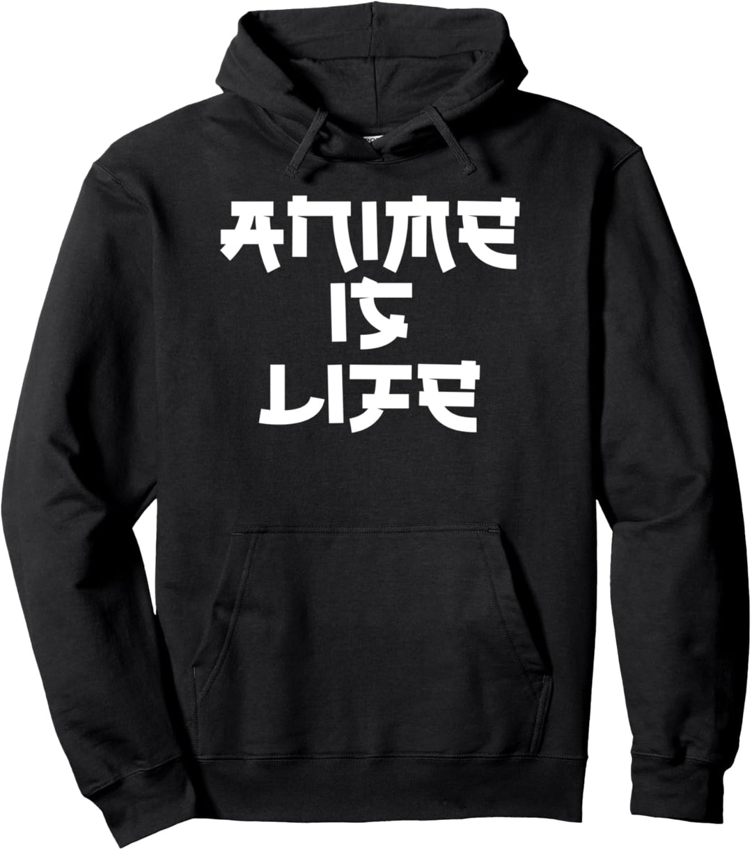 Lustiger Anime-Animator Otaku Anime ist Leben Pullover Hoodie