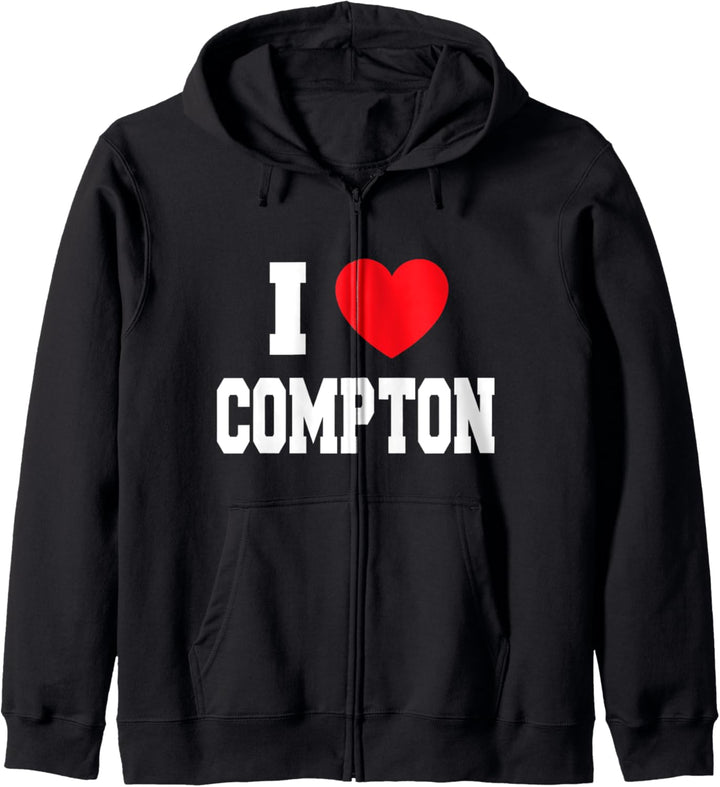 Ich liebe Compton Kapuzenjacke