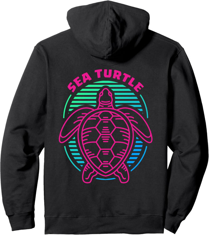Meeres Schildkröte, Scuba, Tauchen Meer Pullover Hoodie
