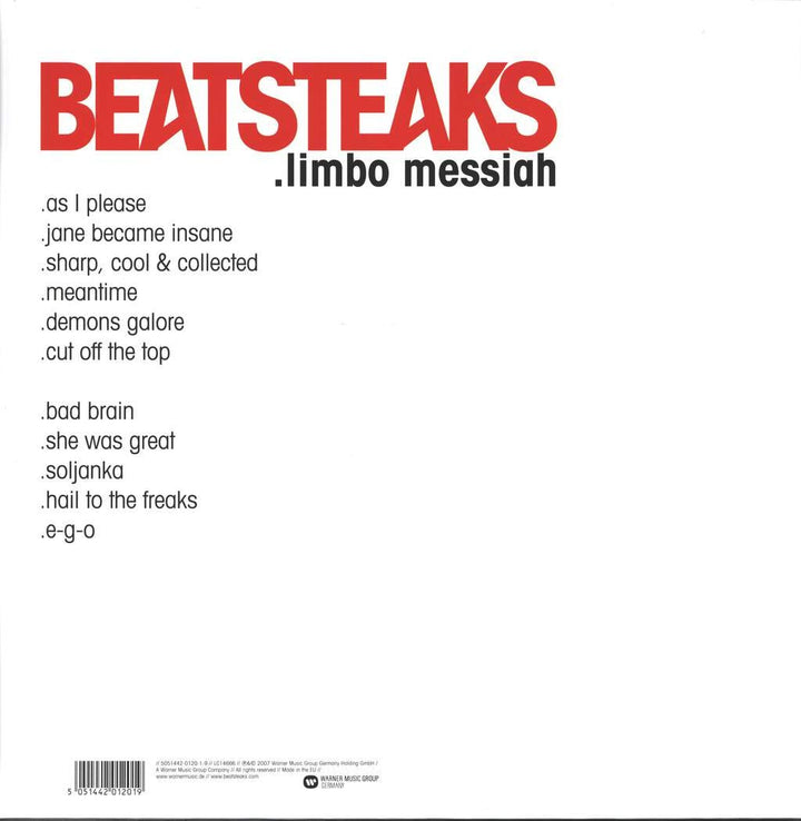 Limbo Messiah, Vinyl