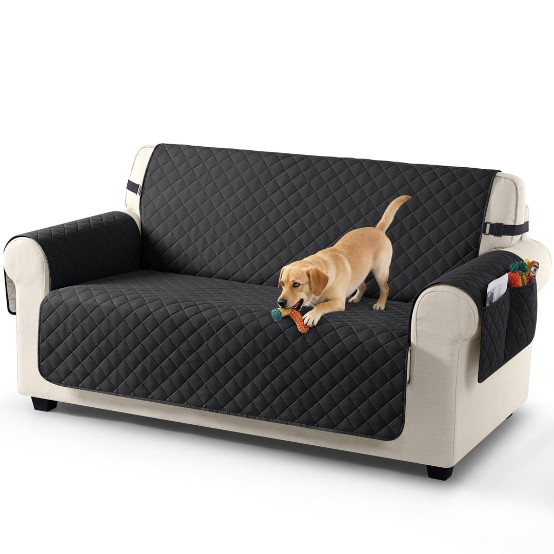 TAOCOCO Sofa Überzug, Sofabezug Wasserdicht Mit Gummiband，Wohnzimmer Anti-Rutsch Gepolsterter Sofasc