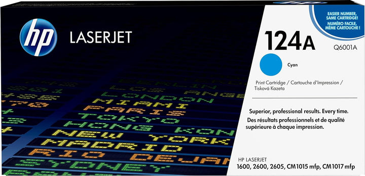 Original Toner für hp Color LaserJet 2600 2600N, cyan