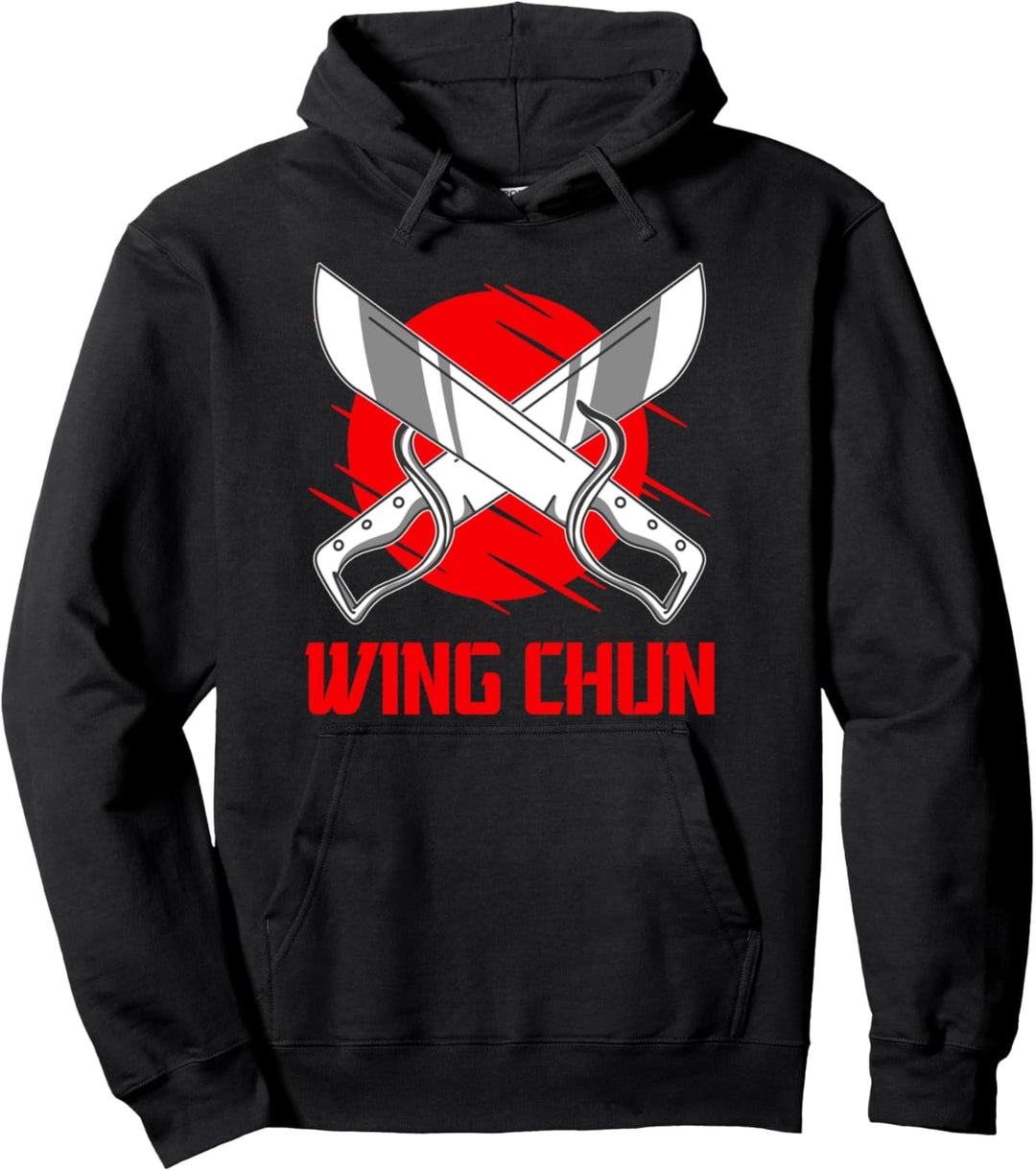 wing chun doppelmesser Pullover Hoodie