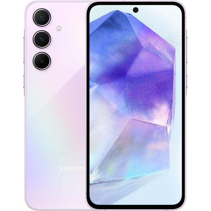 Samsung Galaxy A55 5G Smartphone, Android-Handy ohne Vertrag, 128 GB - 8 GB RAM, 50-MP-Kamera, Aweso