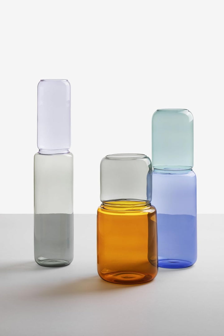 Ichendorf Milano Lila Vase/Smoke Revolve Kollektion Grande Violett/Rauchgrau, Grande Violett/Rauchgr
