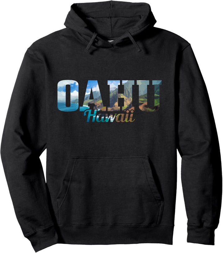 Oahu Hawaii Surfer Geschenk Souvenir Pullover Hoodie