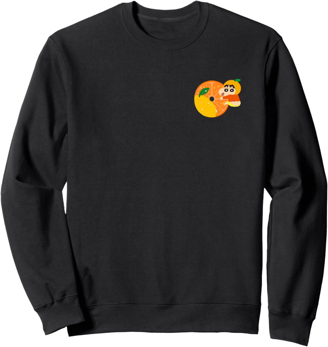 Crayon Shin-chan FUN! FUN! STUDY A to Z ”O” one point Sweatshirt