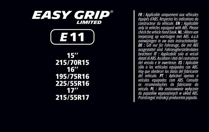 MICHELIN Schneekette Easy Grip Limited 11 E11, E11