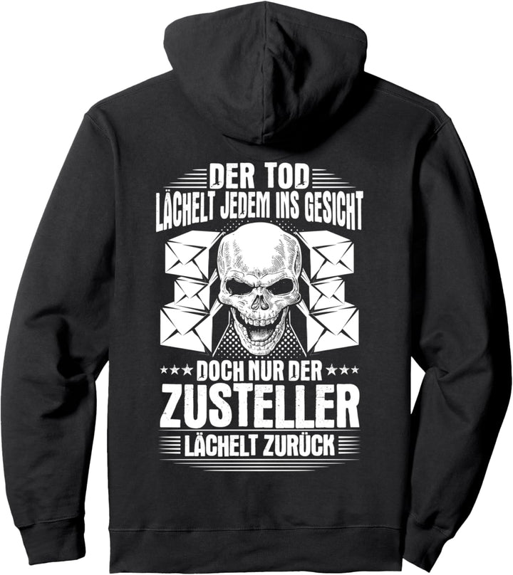 Paketzusteller Lächeln Paketfahrer Zusteller Pullover Hoodie