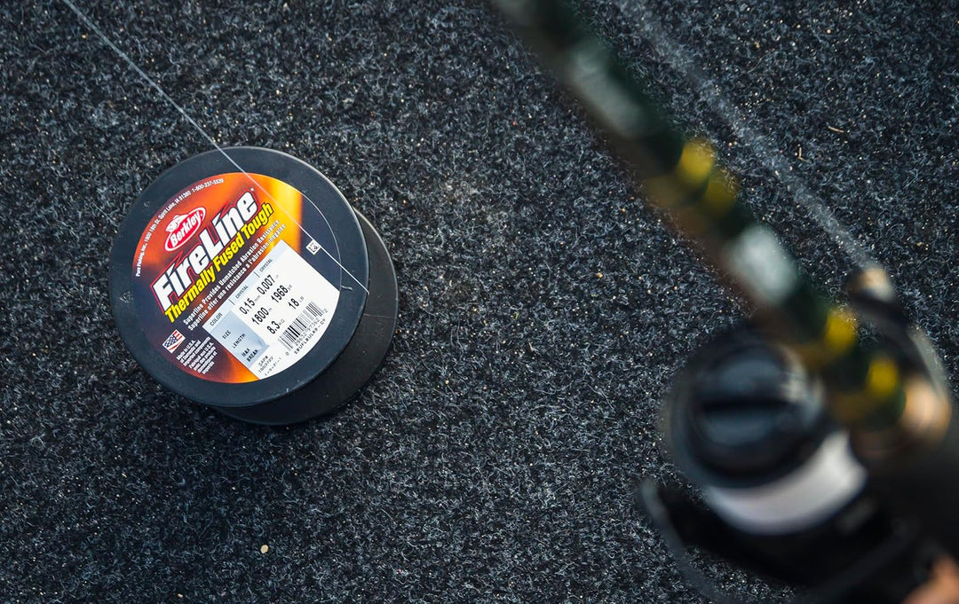 BERKLEY FireLine Fused Original 150m, 300m & 1800m - Angelschnur 300 m Smoke 0.15 mm, 300 m Smoke 0.