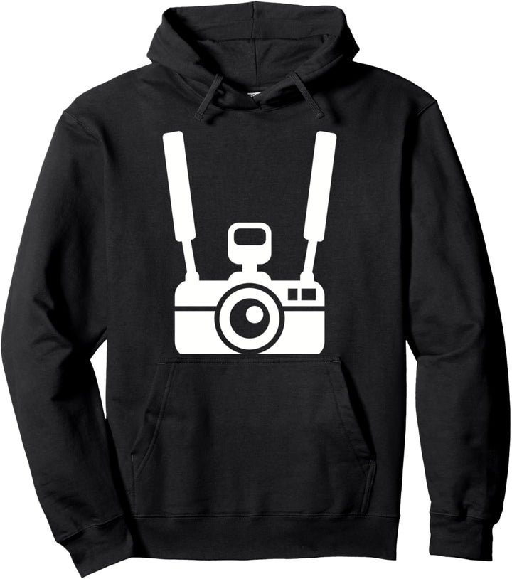 Tourist Kamera Pullover Hoodie