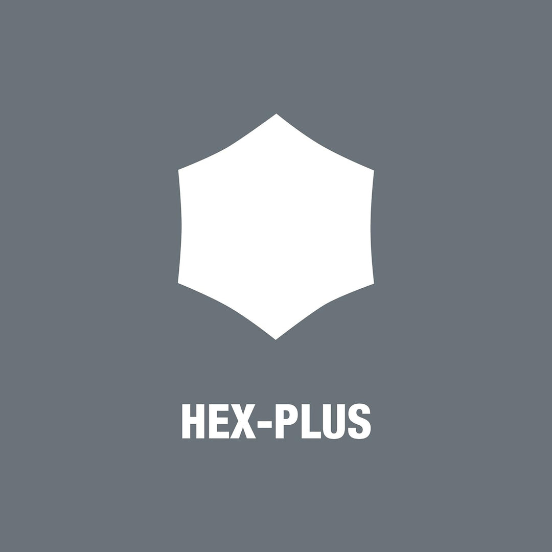 WERA Bit-Check 7 Hex-Plus 1 Sechskant 7-teilig, 1 Stück,056168