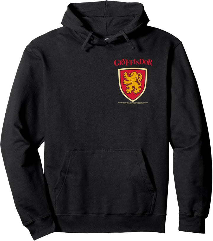 Harry Potter Gryffindor Lion Pocket Pullover Hoodie