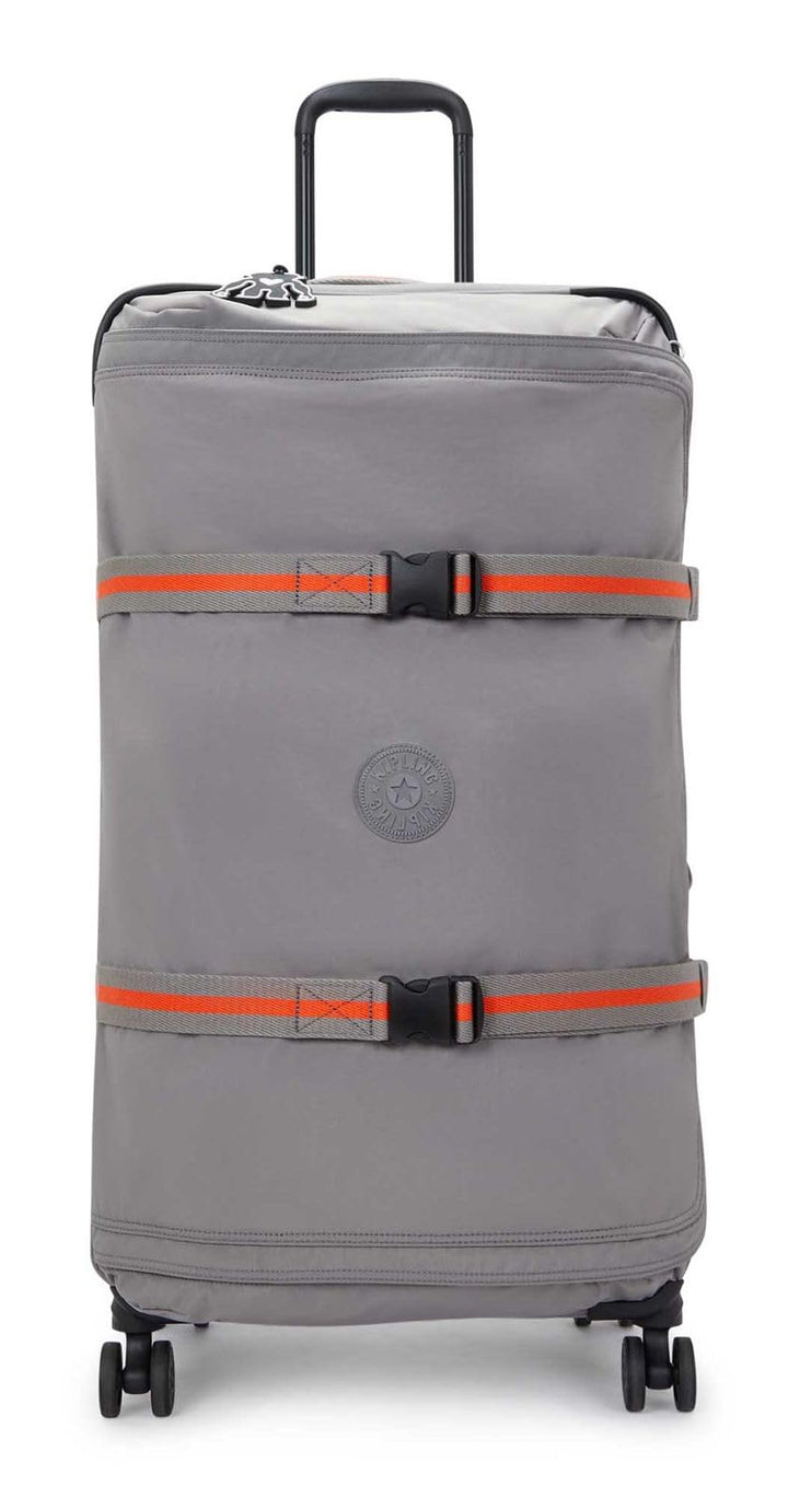 Kipling Spontaneous L Grosses Rollgepäck, hochkant, Inviting Grey (Grau)