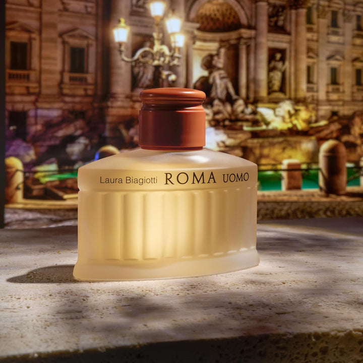 Laura Biagiotti Roma Uomo Eau de Toilette, 200 ml Holz 200.00 g (1er Pack), Holz 200.00 g (1er Pack)
