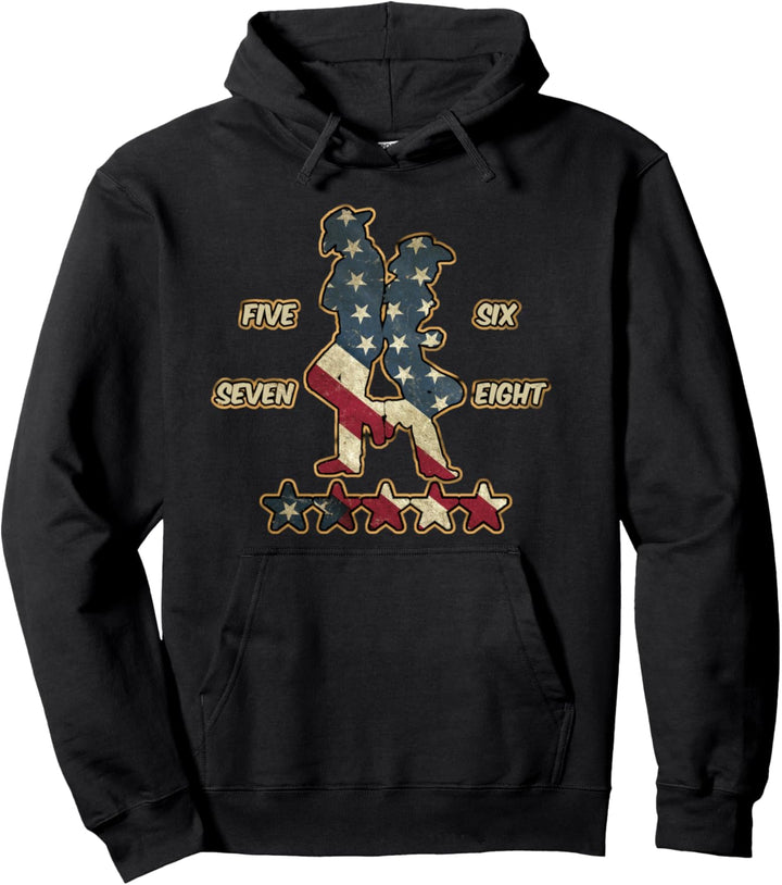 Linedance 5678 | Country Western Partner Motiv Pullover Hoodie