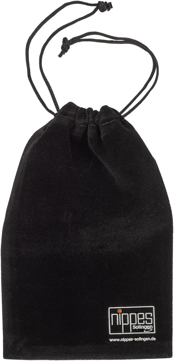 nippes Solingen Premium Line Maniküre Set Tabard, 5-teilig, Edelstahl rost- und nickelfrei, Rindsled