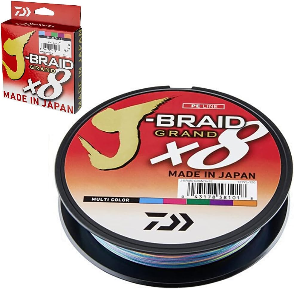 Daiwa J-Braid Grand X8E 0.10mm-300m MC