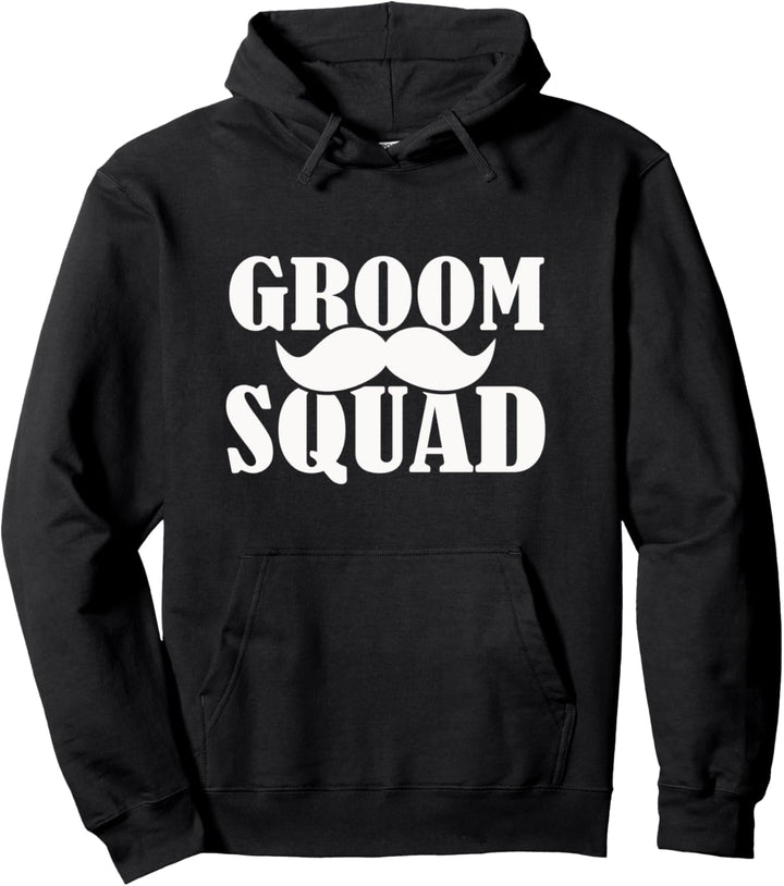 Groom Squad Passender Brautpaar und Bräutigam Pullover Hoodie
