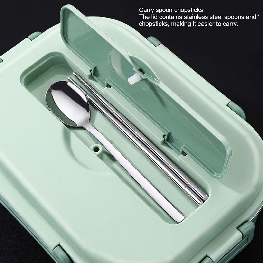 Niiyen Lunchbox-Behälter, Bento-Lunchbox, Edelstahl-Lunchbox, Edelstahl-Lunchbox Tragbare Bento-Box