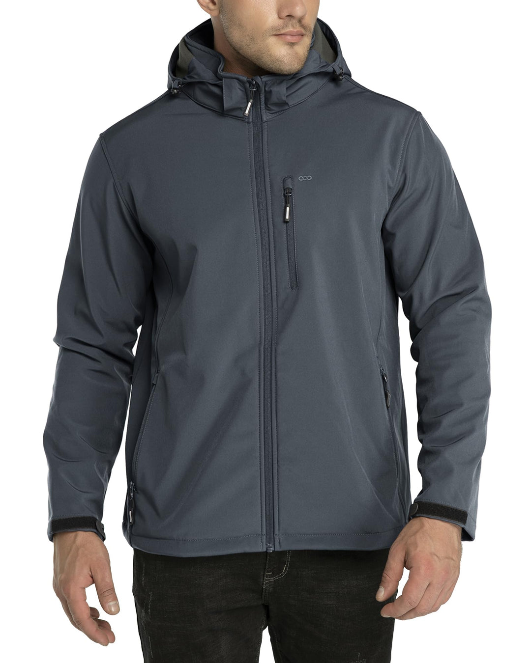 33,000ft Softshelljacke für Herren Wasserdicht Winterjacke Winddicht Warme Fleece Gefüttert Windbrea