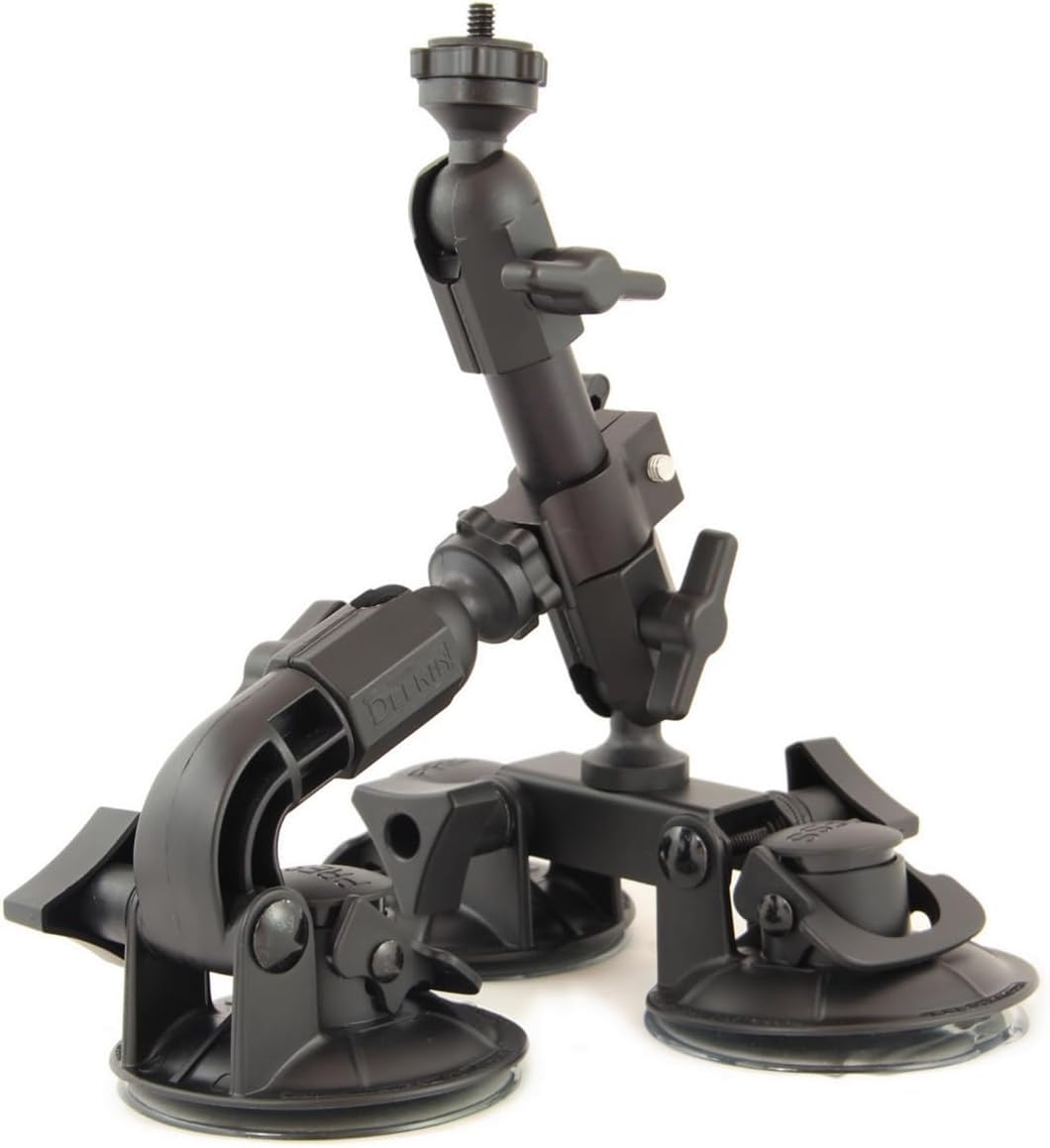 Delkin Fat Gecko Triple Mount Saugstativ