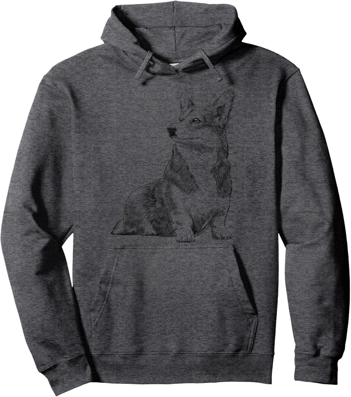Hund Welsh Corgi Pembroke Pullover Hoodie