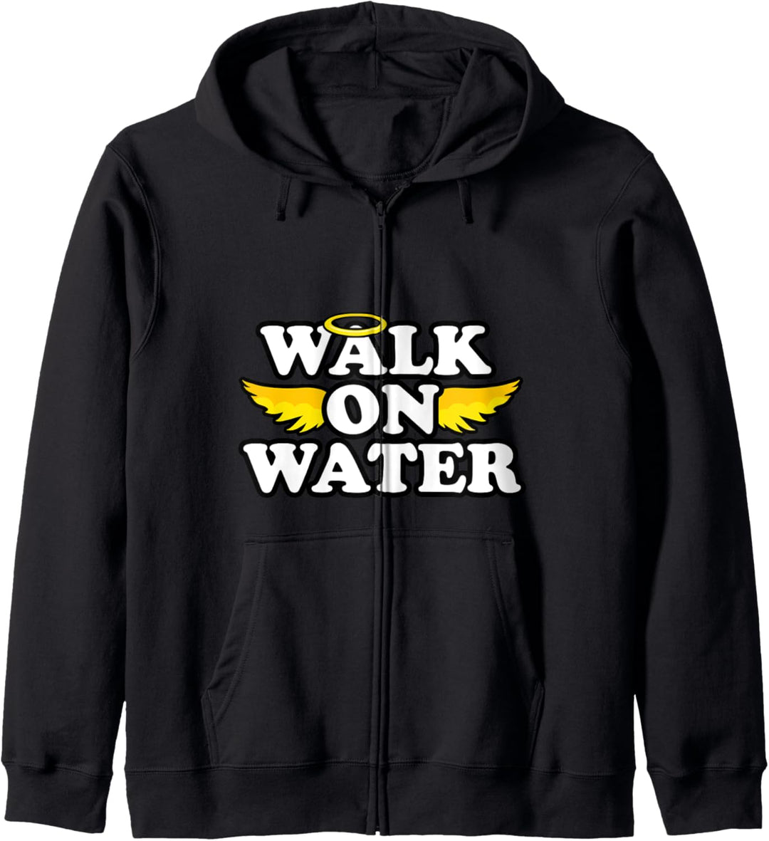 Walk on Water God is Good All the Time God is Great Kapuzenjacke