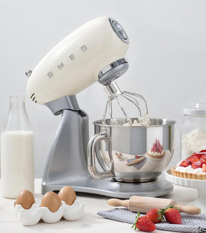 SMEG - Robot Cozinha SMF02PBEU, Pastellblau Single, Single