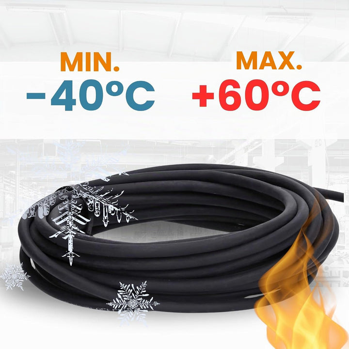 10 Meter Lapp 1600118 H07RN-F 3x2,5 mm² Gummileitung flexibel mit Schutzleiter I UV-resistentes Kabe