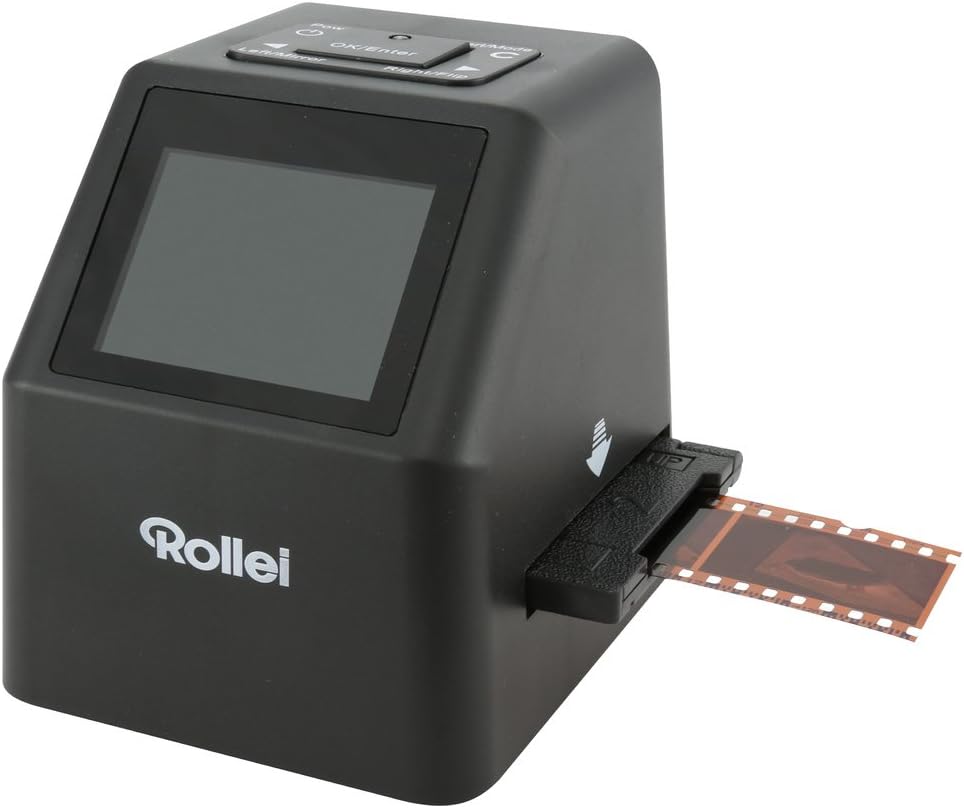 Rollei DF-S 310 SE Dia Film Scanner (Special Edition mit extra Zubehör, SD-/SDHC-Karten Steckplatz u
