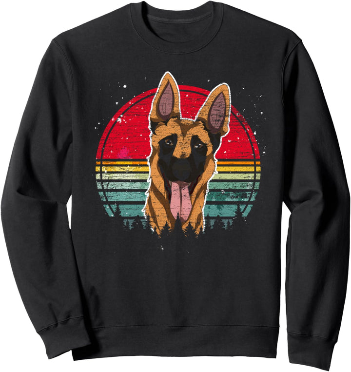 Retro Belgischer Malinois Sweatshirt