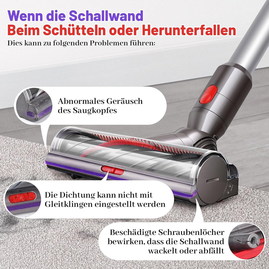 Ersatz für Schalter mit hohem Drehmoment Kompatibel mit Dyson V10 V11 V15 Vakuum-Motorkopf-Ersatztei