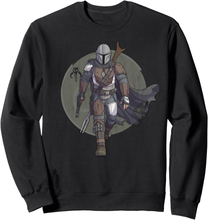 Star Wars The Mandalorian Hero Pose Sweatshirt