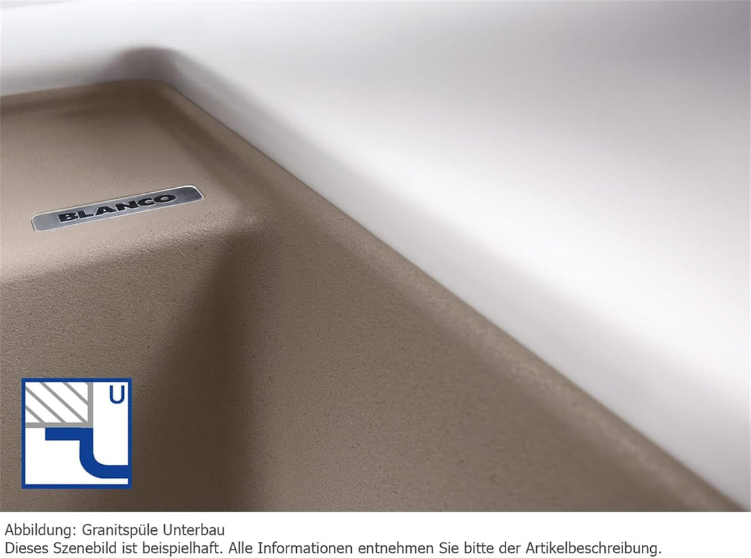 BLANCO METRA 9 | SILGRANIT anthrazit | Einbauart: Einbau von Oben | Hauptbecken links | ohne Ablauff