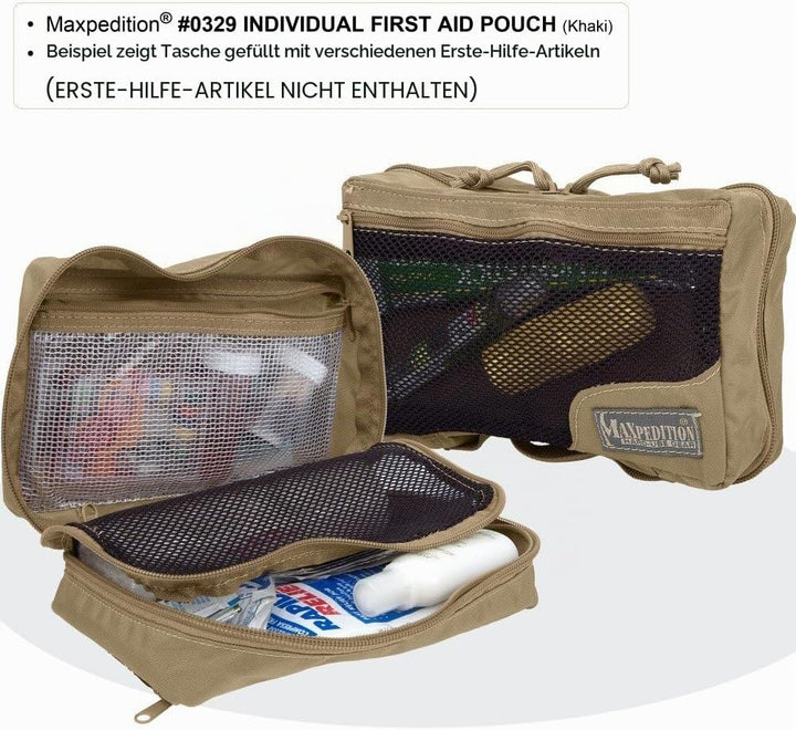 Maxpedition Gear Erste-Hilfe-Tasche Khaki, Khaki