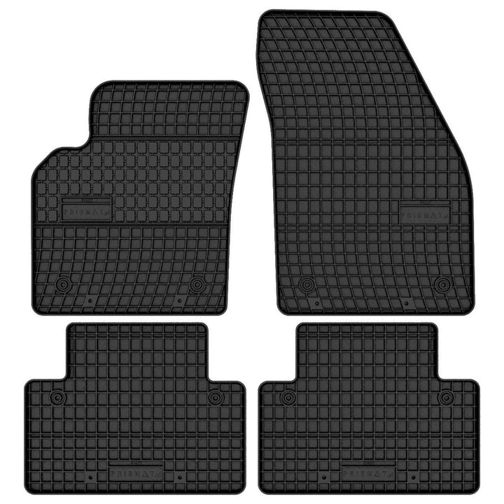 Prismat Gummimatten Gummi Fussmatten Satz für Volvo V50 (2004-2012) - Passgenau